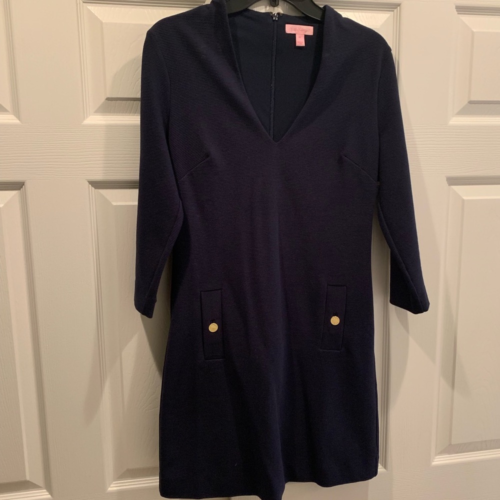 Lilly Pulitzer Navy Dress